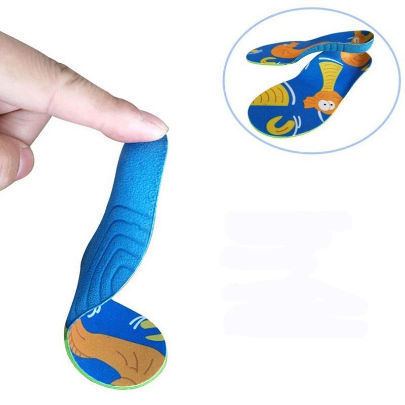 Kinder Kind Plattfuß Korrektur Orthopädische Einlegesohle Orthopädische Arch Support Fußpflege Weich Atmungsaktiv