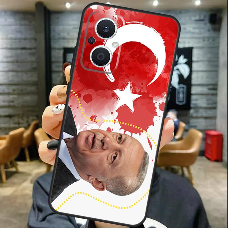 Turkey Recep Tayyip Erdogan Case For OPPO Reno 11 11F 13 12 F 8T 7 8 10 Pro OPPO Find X8 X6 Pro X3 X5 Lite Cover Coque