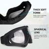 1PC Motorcycle Goggles For Over Glasses UV400 Anti-Fog Shatterproof Clear Lenses