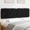 VidaXL Headboard Cushion, Headboard Pillow with Self-Adhesive Strips, Padded Cushion for Bedroom, 374735