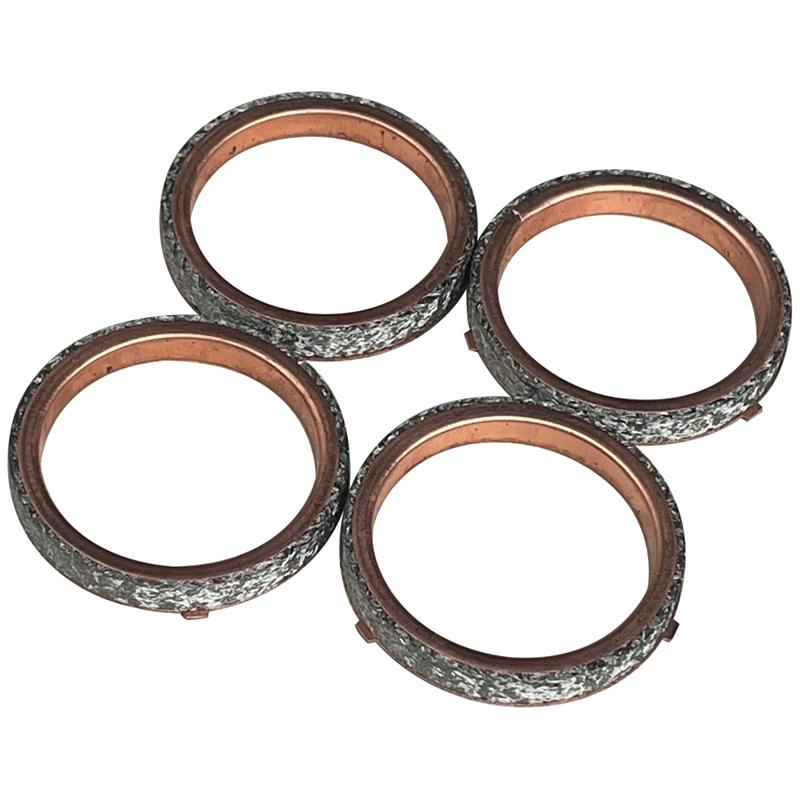 Motorcycle Exhaust Pipe Gasket For Suzuki GSX-R600 1997-2024 GSX-R600Z 02 03 GSX-R750 1996-2024 GSXR1000 01-06 GSX-R1000Z 03 04 4pcs