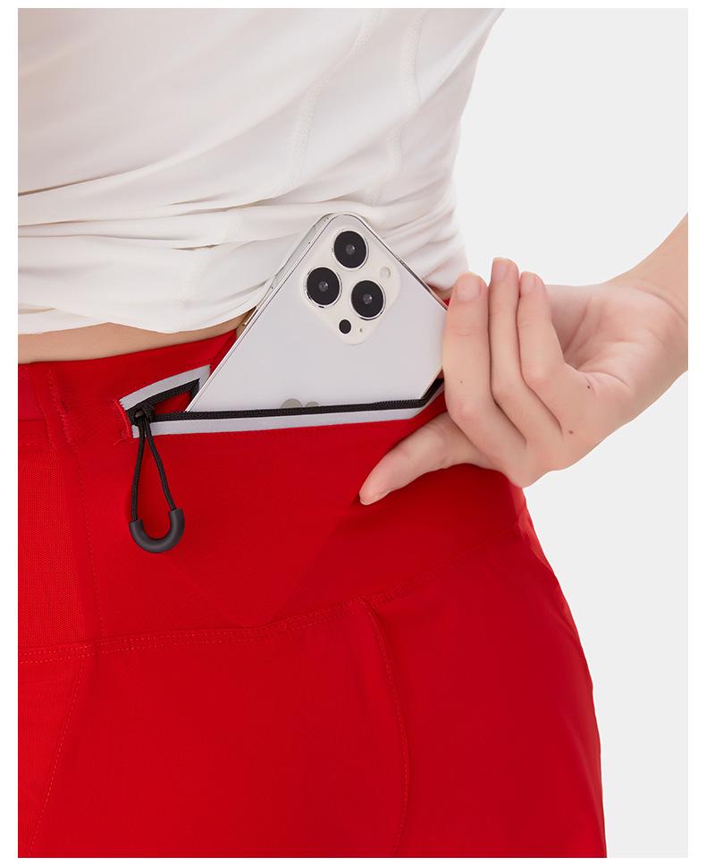 Unisex Lightweight Two-in-One Sports Shorts for Outdoor Cycling and Marathon Fitness
