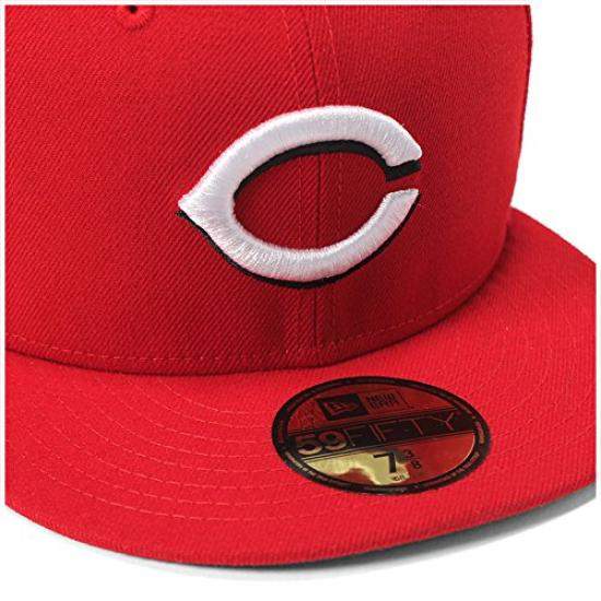 New Era MLB ACPERF Cincinnati Reds Baseball Size Size 778 to Japanese size Cap, 17J, Unisex, 11449383, Home, Japan, (equivalent 3L)