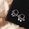 Earrings Girls Copper Fashion Jewelry Women Ear Buckle Zircon Hoop Earrings Korean Style Earrings