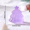 1Pc Leuchtende Weihnachtsbaum Ornament Pflanzen Micro Landschaft Glowing Miniatur Statue Topf Diy Mini Garten Zubehör
