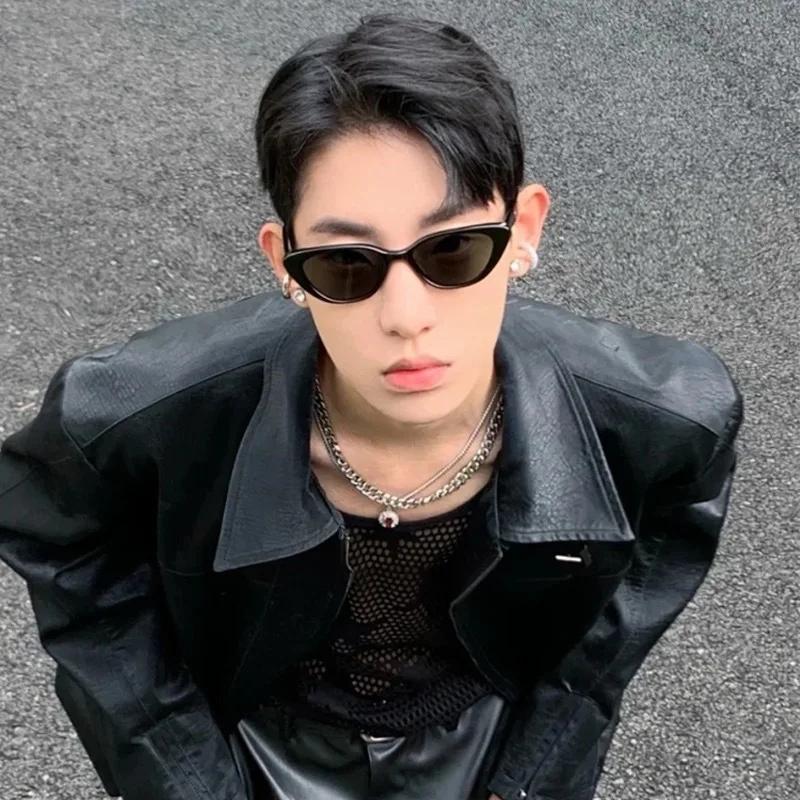 Pink Women Cat Eye Sunglasses Retro Premium Sun Glasses Men Sun Protection Fashion Eyewear Luxury Uv400