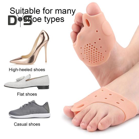 1 Paar Zehentrenner zur orthopädischen Ballenzehen-Fußausrichtung, Zehenabstandshalter, Begradiger, Schmerzlinderung, Schuheinlagen für Plantarfasziitis und Hühneraugen