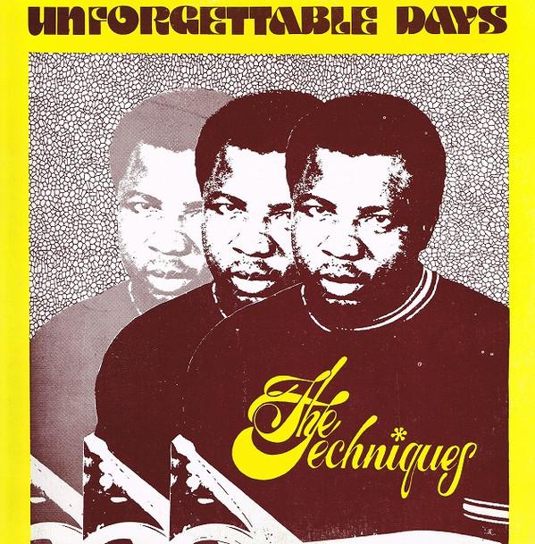 LP Record TECHNIQUES Unforgettable Days NONE Techniques Jamaica Reggae Ska Dub Used