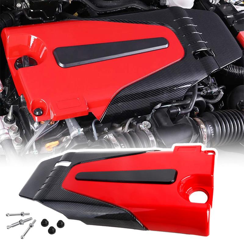 Cubierta delantera del motor del coche Capó Cubierta antipolvo Accesorios Aptos para Honda Civic 2016-2021(Solo para el modelo de 1,5 L)