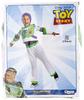 Clearstone Disney Toy Story 4 Halloween Buzz Lightyear Cosplay Costume for Kids, Size 110-125cm, Green and White, 90192L