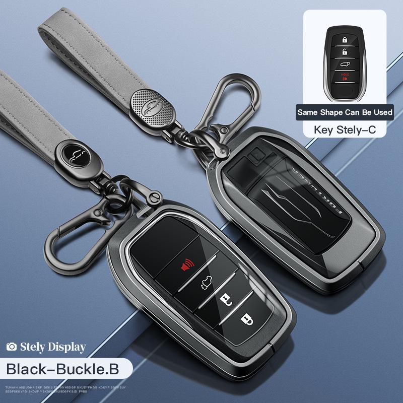 Toyota Key Case: Fits Highlander, Camry, Crown, Corolla, Prado, Reiz