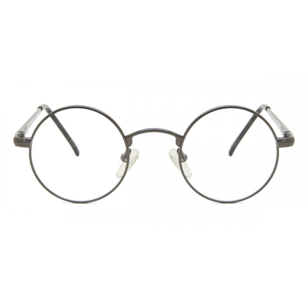 Full Rim Round Dark Gunmetal Grey Smartbuy Collection Scout Asian Fit M5a Fashion Unisex Eyeglasses