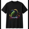 Detailed Kiwi Bird In The Rain Unisexs T Shirt Black 100 Cotton Nature Vintage Versatile Streetwear Top For Everyday Wear