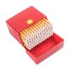 1pc Cigarette Case Pressure Proof Waterproof Hard Shell Protection Outer Button Cigarette Case Convenient Cigarette Case