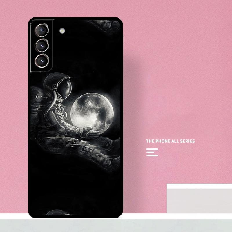 Outer Space Planet Stars Moon Phone Case For Samsung Galaxy S25 S26 Ultra S20 S21 S22 S23 S24 Plus S10 S25 FE Cover Coque