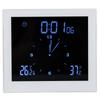 Digitaler Alarm Temperatur Luftfeuchtigkeit Anzeige Uhr Innen Tisch Timer Multifunktional für Haushalt