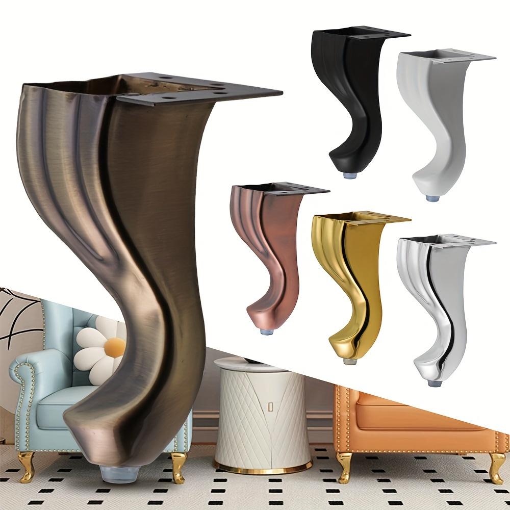 Nohy k nábytku v retro stylu 14,5 cm / 5,71", pro pohovky, židle a skříňky (Sada 4)