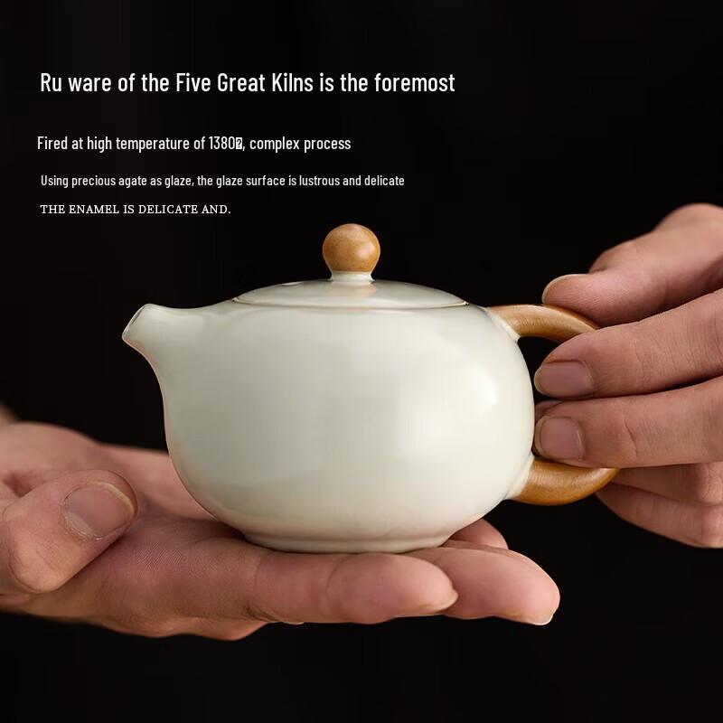 YIHUTEA Handmade Ceramic Xishi Teapot