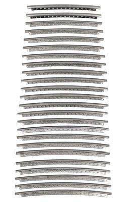 HOSCO Stainless Steel Frets Jumbo Crown 24 Pieces Tang Cut Specification HFS-J1-P24