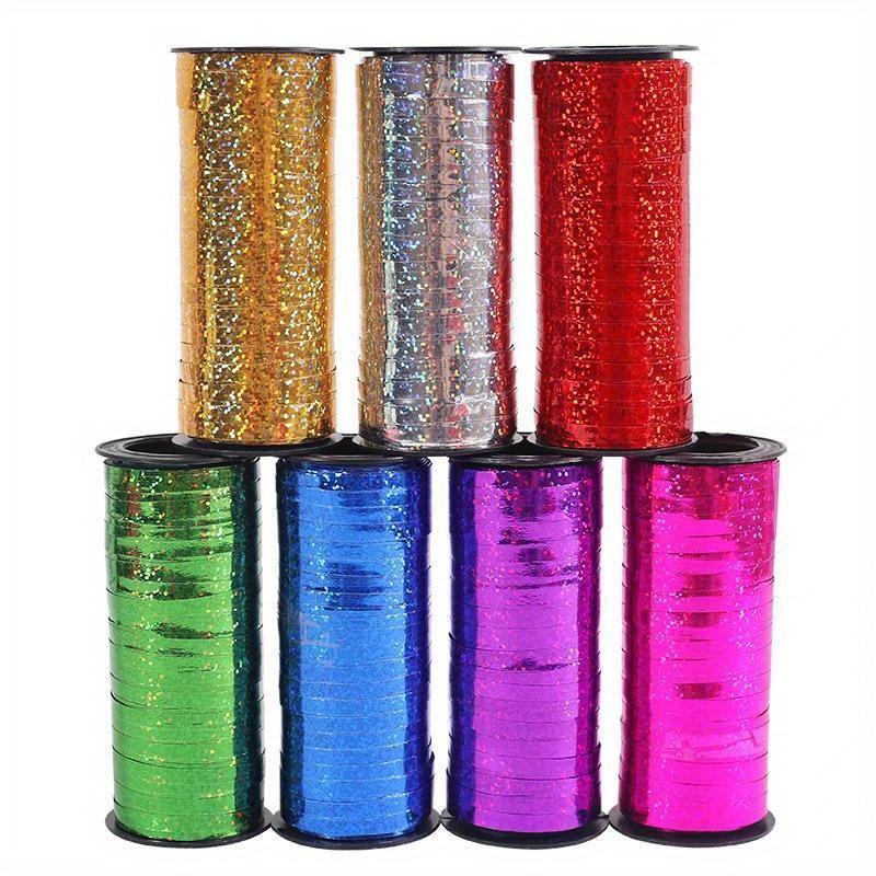 Curling Ribbon Roll Crimps Gold Balloon Ribbons Festival Happy Decoration Crafts Gift Wrapping Birthday Party Decorations Kids
