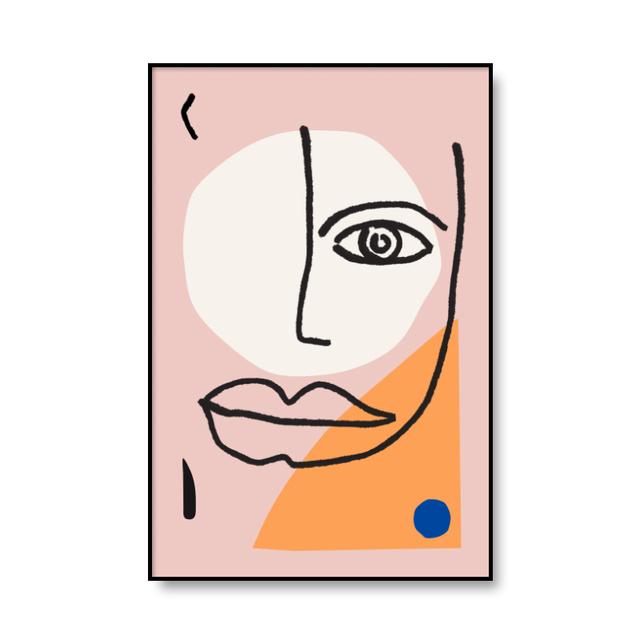 

Абстрактные фигурки Анри Матисса, обнаженный постер и принты, настенная живопись на холсте для гостиной, современный домашний декор, фотографии 21*30cm