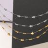 1meter/pack Stainless Steel Cross Chains for Jewelry Making DIY Women Men Necklace Bracelet Bulk Chain Accessories