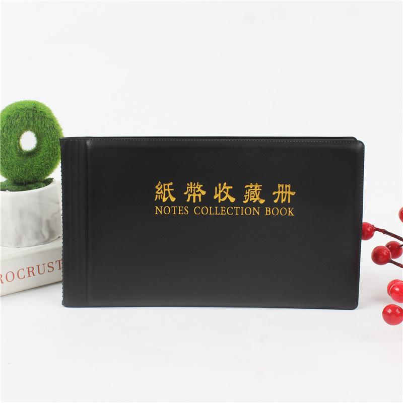 30 Pockets Banknote Currency Collecting Album 10 Sheets Clear Paper Money Holder Creative Money Banknote Protective Sleeve