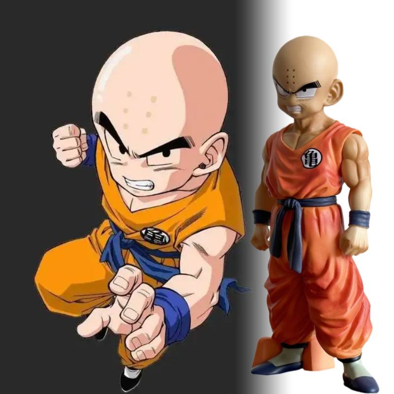 Krillin Ball Dragon Figurine Anime Model Toys Statuary Ornament Gifts Christmas
