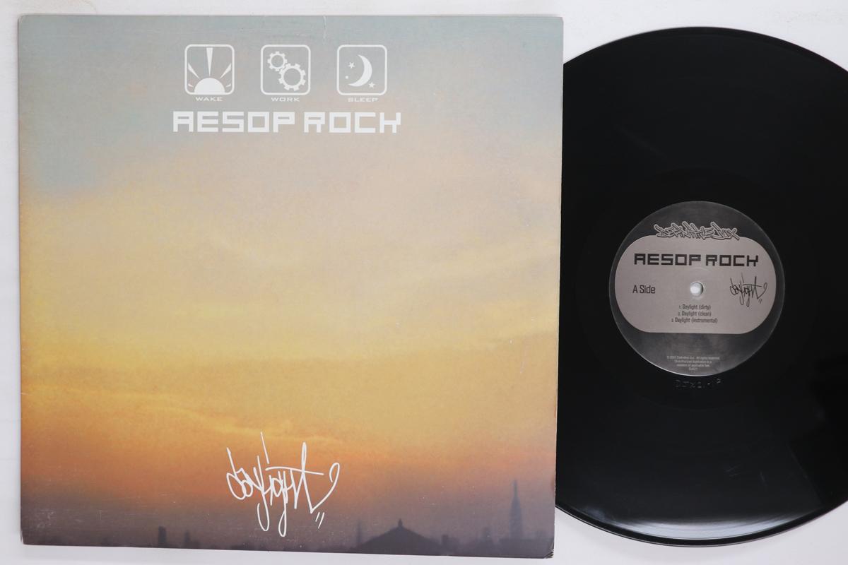 12-дюймовая пластинка AESOP ROCK Daylight DJX21 Definitive Jux 2001 US Rap HipHopRB Б/у