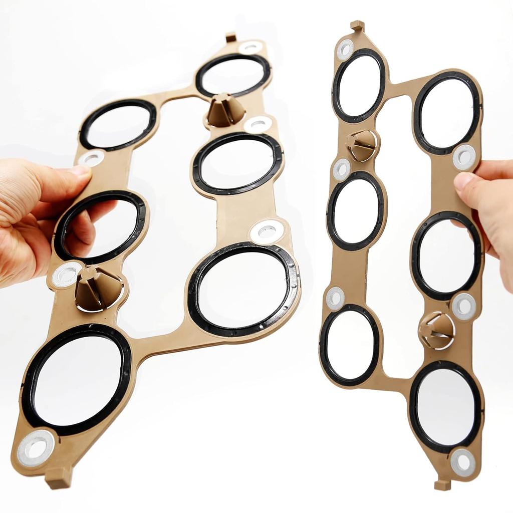 12590958 Lower Intake Manifold Gaskets Replacement For Buick Enclave Chevrolet Traverse GMC Acadia 2009-2016 Replacement For Cadillac CTS 2008-2011