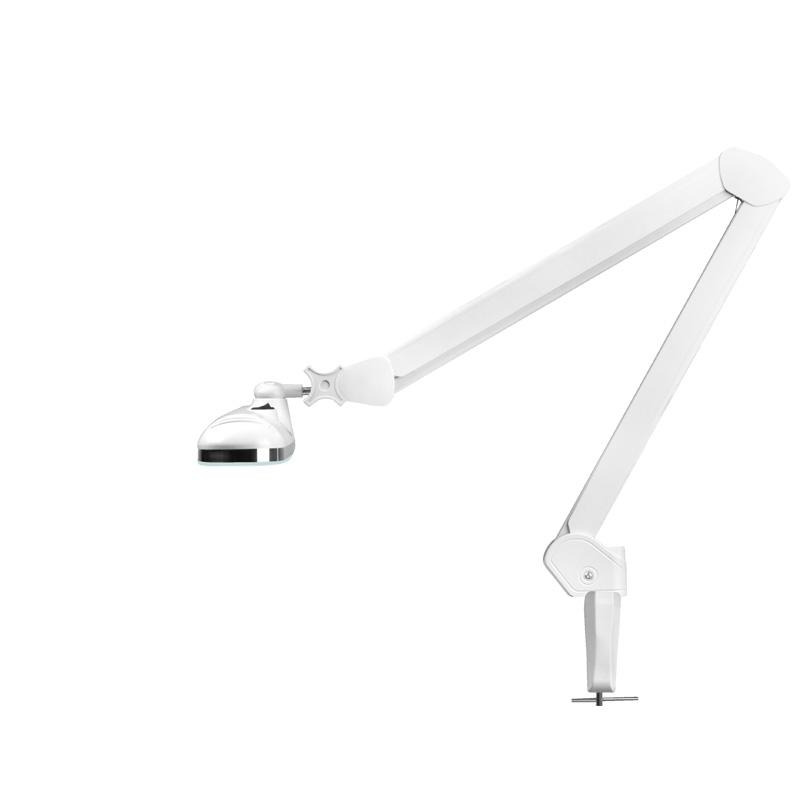 Lampada da Officina LED Elegante 801-L Con Morsetto Reg. Intensità Luce Bianca