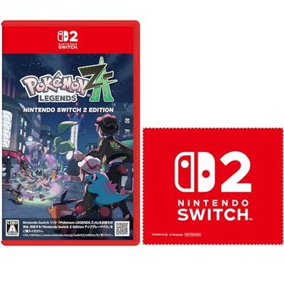 Pokémon LEGENDS Z-A Nintendo Switch 2 Edition (Amazon.co.jp Original) Bonus: Nintendo Switch 2 Logo Design Microfiber Cloth Included