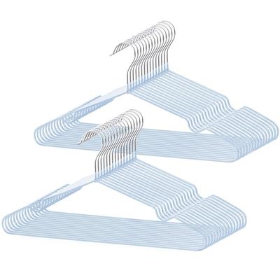 Hangers for No Marks Prevents Clothes from Losing Their Non-slip Children, 30-pack, Slim, Thin, Stylish, Left, Shape.