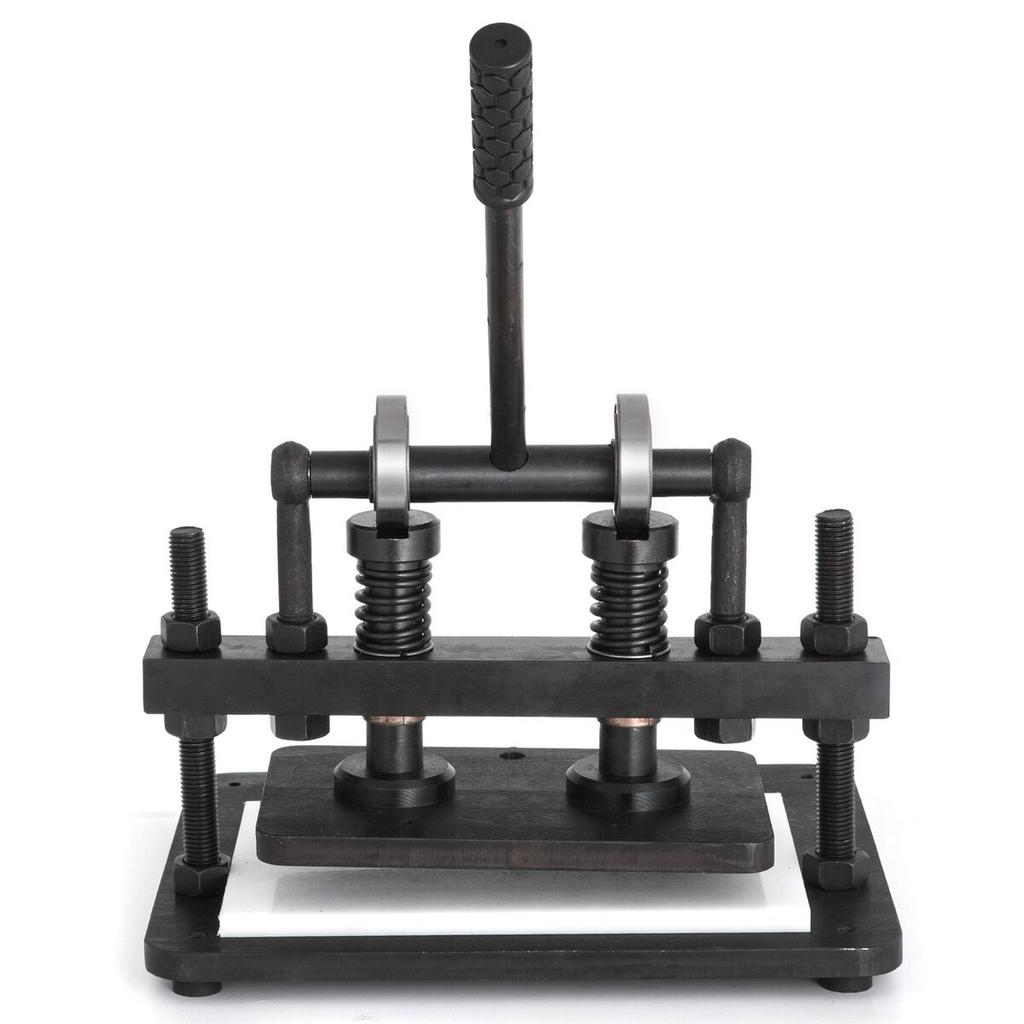Leather Cutting Machine 260x150mm Manual Die Cutter Heavy Duty Leather Embossing Machine Hand Press Mold Mould Leather Die Cut Leather Craft Cutting
