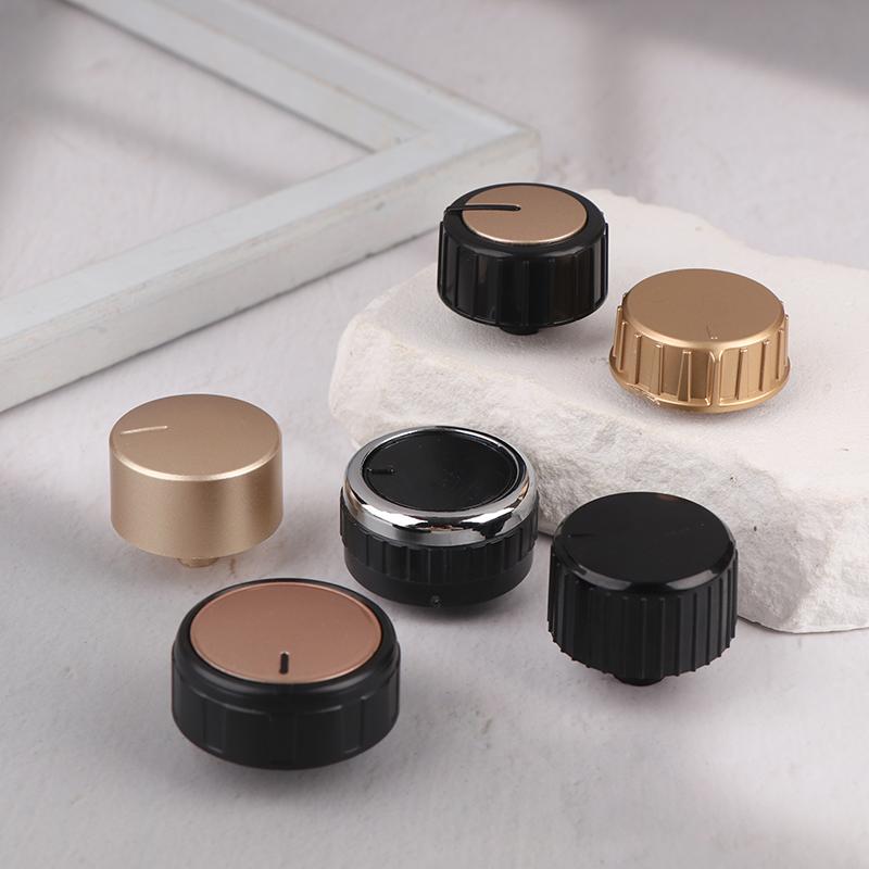 Para Freidora de Aire / Horno Eléctrico / Olla a Presión Eléctrica / Esterilizador Botón de Control de Repuesto Perilla de Temporizador Interruptor de Eje D