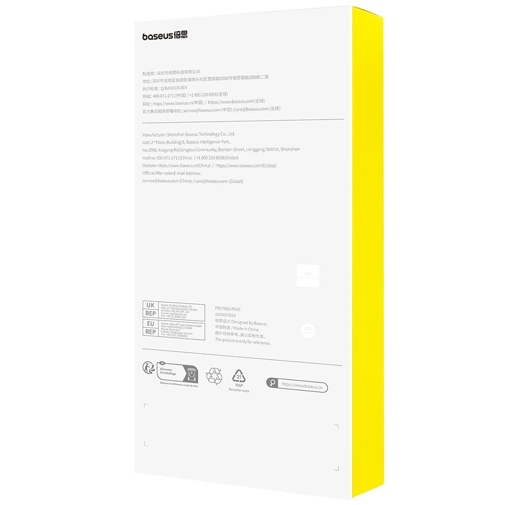 BASEUS 2Pcs For iPhone 15 Pro Max Screen Protector Anti Spy Tempered Glass Film with Dust Filter (No Edge Version)