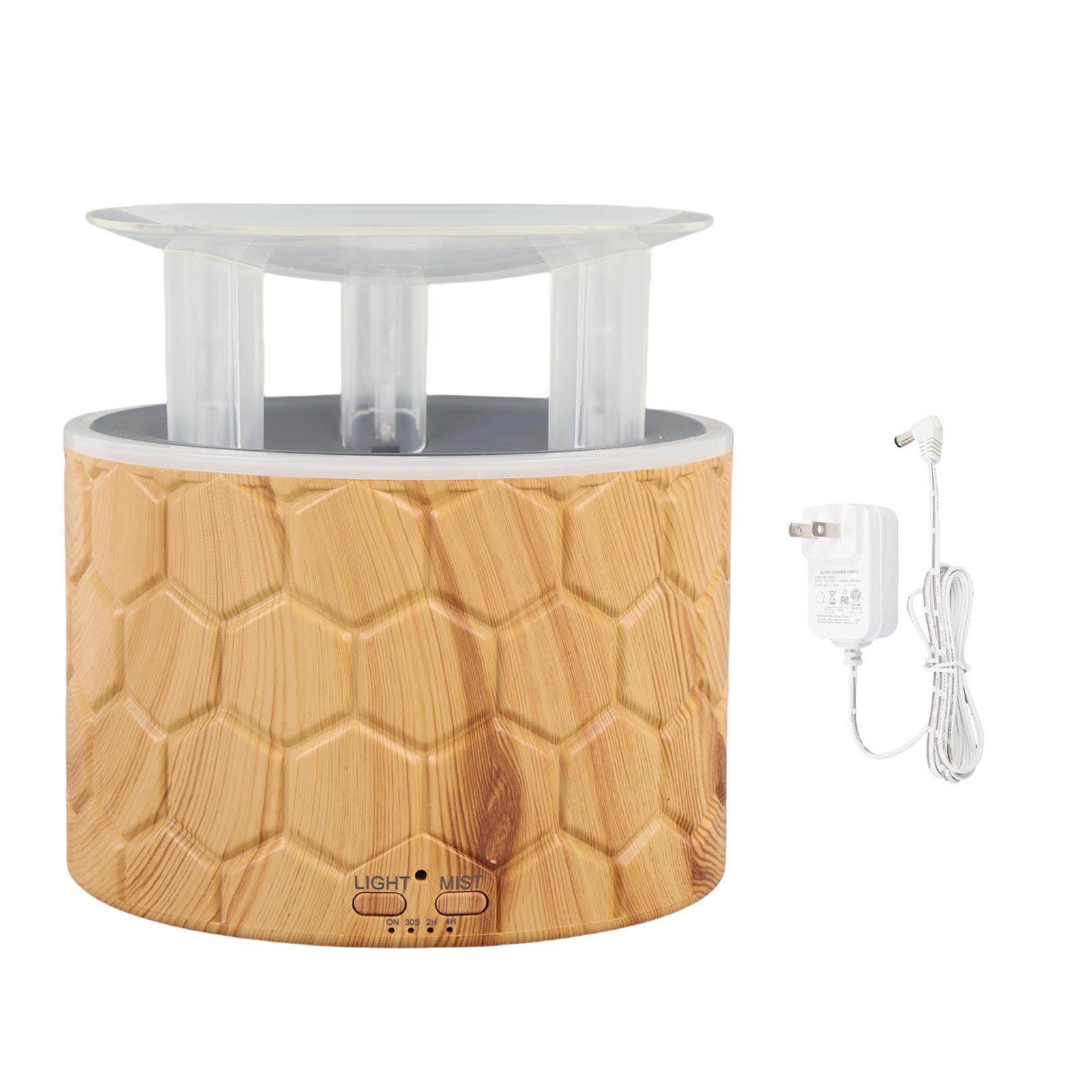 

Desktop Humidifier 400ml Aromatherapy Essential Oil Diffuser with Night Light Timer Auto Shut Off