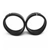 7 Inch Headlight Headlamp Trim Ring 4.5 Inch Fog Light Trim Ring for Harley Dyna Switchback FLD Street Glide Black/Chrome