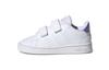 Neo ADVANTAGE Synthetic Leather Low Top Skateboard Shoes White Infant And Toddler FY4626