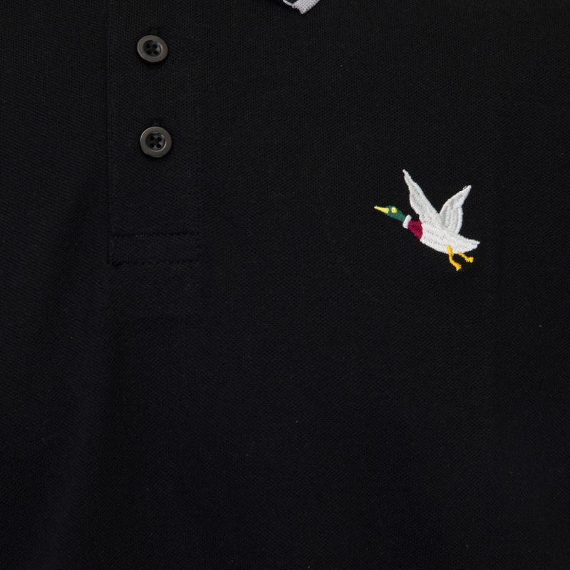 Polo manches courtes liserés col Sherman Homme CHEVIGNON