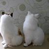 Simulated Cat Simulated Cat Flower Digging Cat Fur Animals Flower Cat Crafts Doll Cat