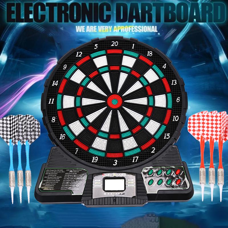 Darts Adults Kids Dart Board Electronic Dartboard LED Digital Score