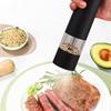 1/2Pcs Electric Salt Pepper Grinder Set One Handed Operation Stainless Steel Spice Mill With Light Automatic Pepper Grinde