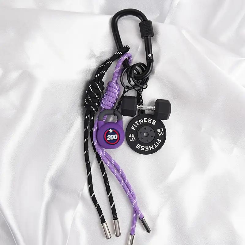 

Милый конфетный цвет модный рюкзак сумка подвесные сумки аксессуары ручная работа нейлоновая плетеная веревочная сумка подвеска one size