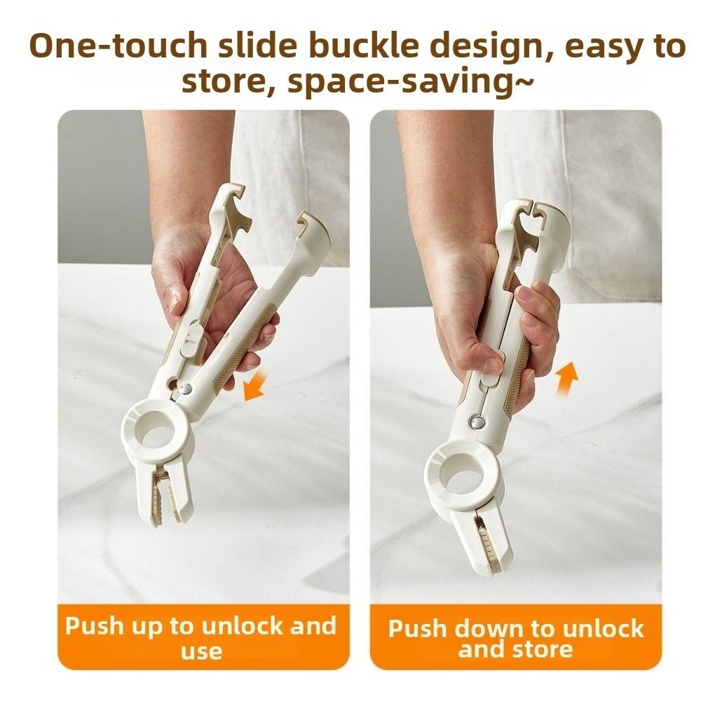 Heat-Resistant Anti-hot Bowl Plate Clips 2in1 Hot Bowl Gripper Dish Lifter Clamp  Kitchen Use