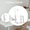 Acrylic Brochure Holder Clear Display Stand Magazines Table Countertop Desk or Wall Mount Organizer