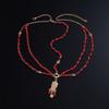 Western Regions Princess Halloween Loulan Girl Tassel Hair Chain Exotic Bohemian Head Chain Headdress Hair Accessories