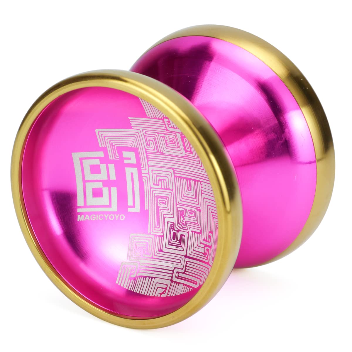 

Competition Bimetal Yo-Yo BI / Bi Bind Exclusive Model (Pink Body x Gold Rim)