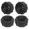 4pcs 12mm Hex RC Wheels and Tires Set 1 14 for WLTOYS 144001 144010 144011 124016 124017 124018 124019 124007 124008