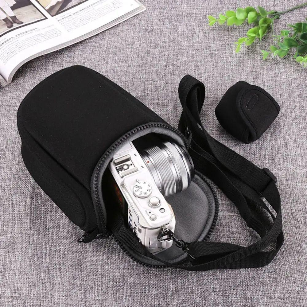 Waterproof Camera Bag Shoulder Strap Digital Shoulder Pouch Camera Video Bag  Photography